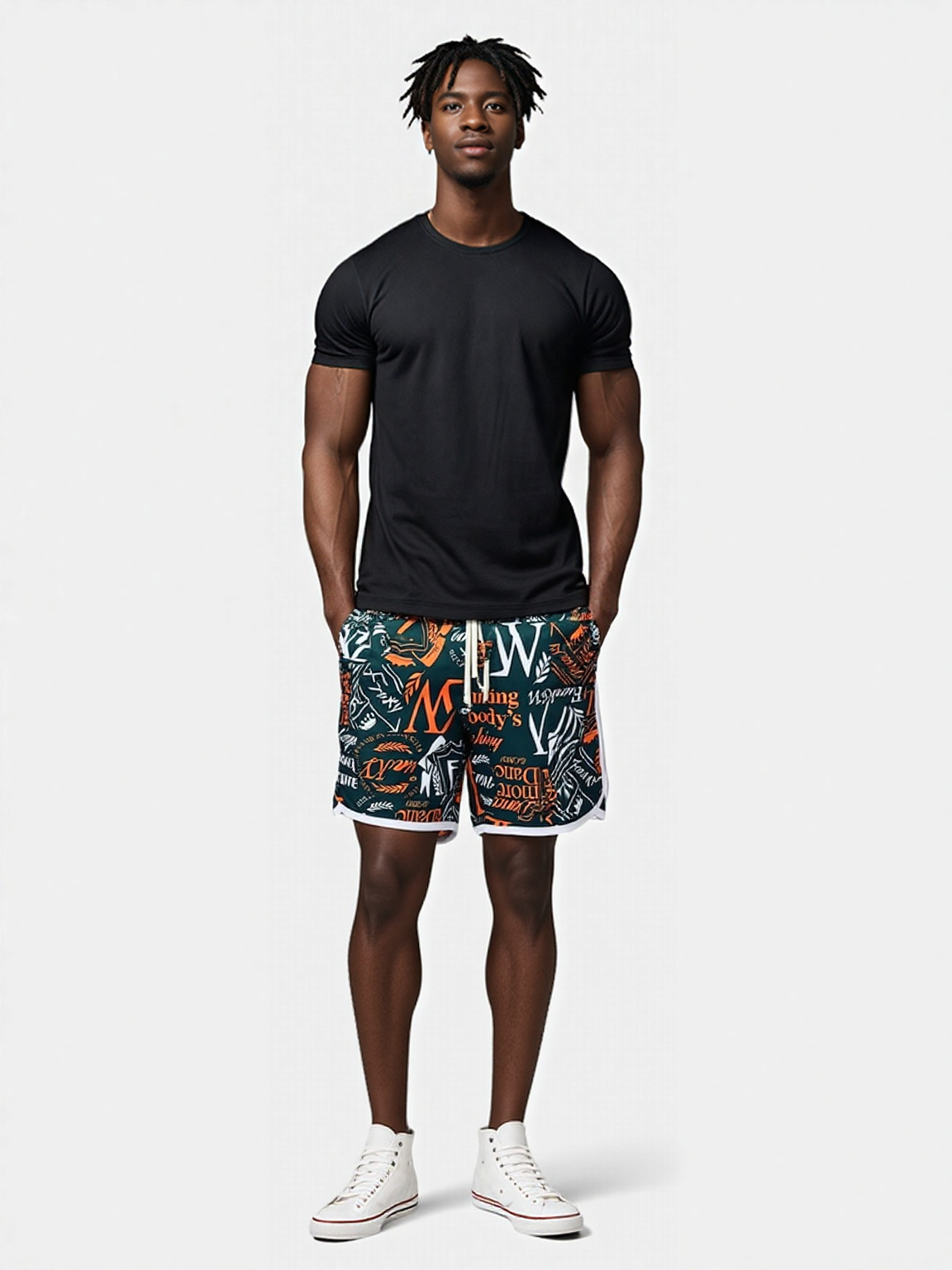 Yoga Fitness Group - ABCDE Neue Fitness-Shorts für Herren und