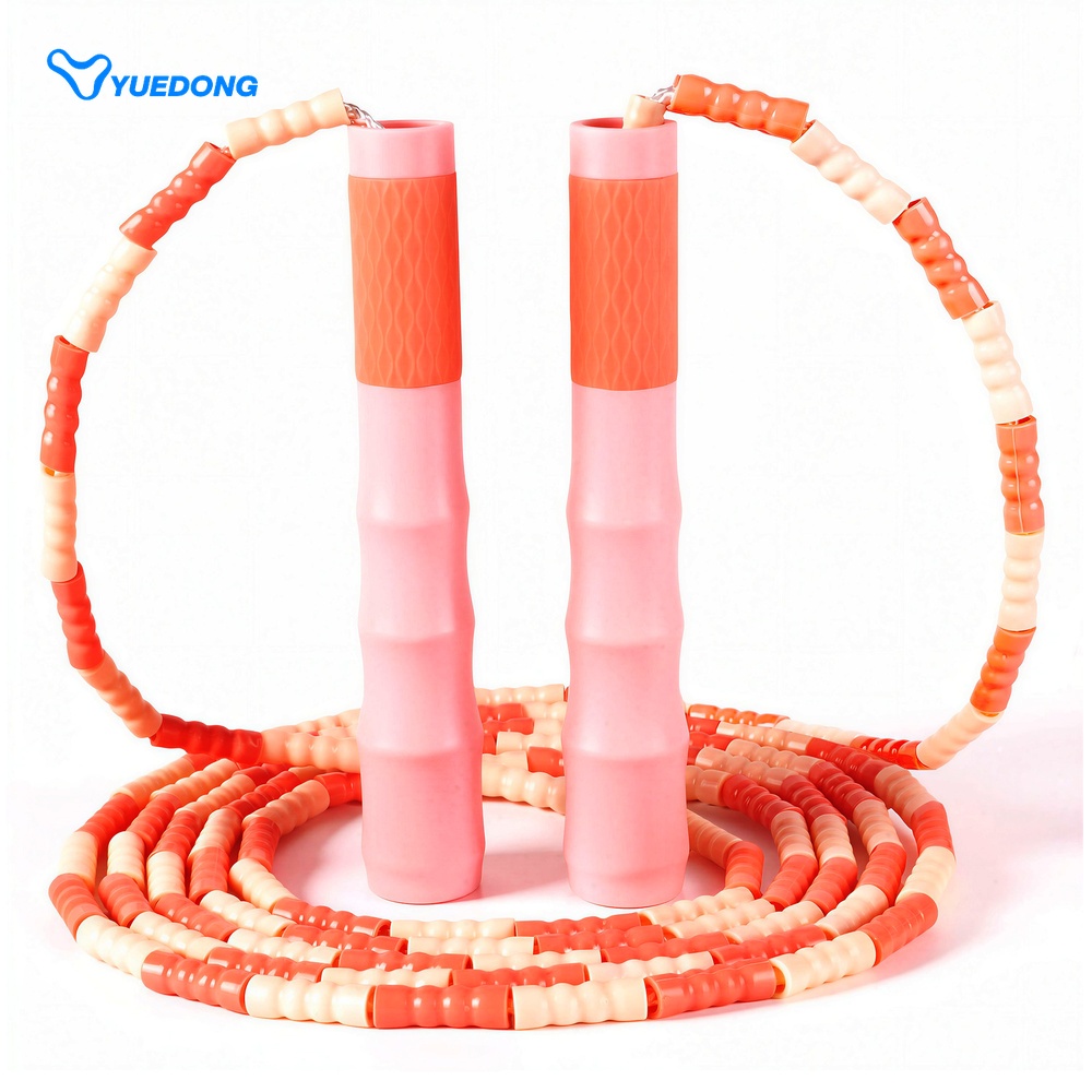 Speed Skipping Rope - Perlen-Springseil für Anfänger, verstellbares segmentiertes Springseil