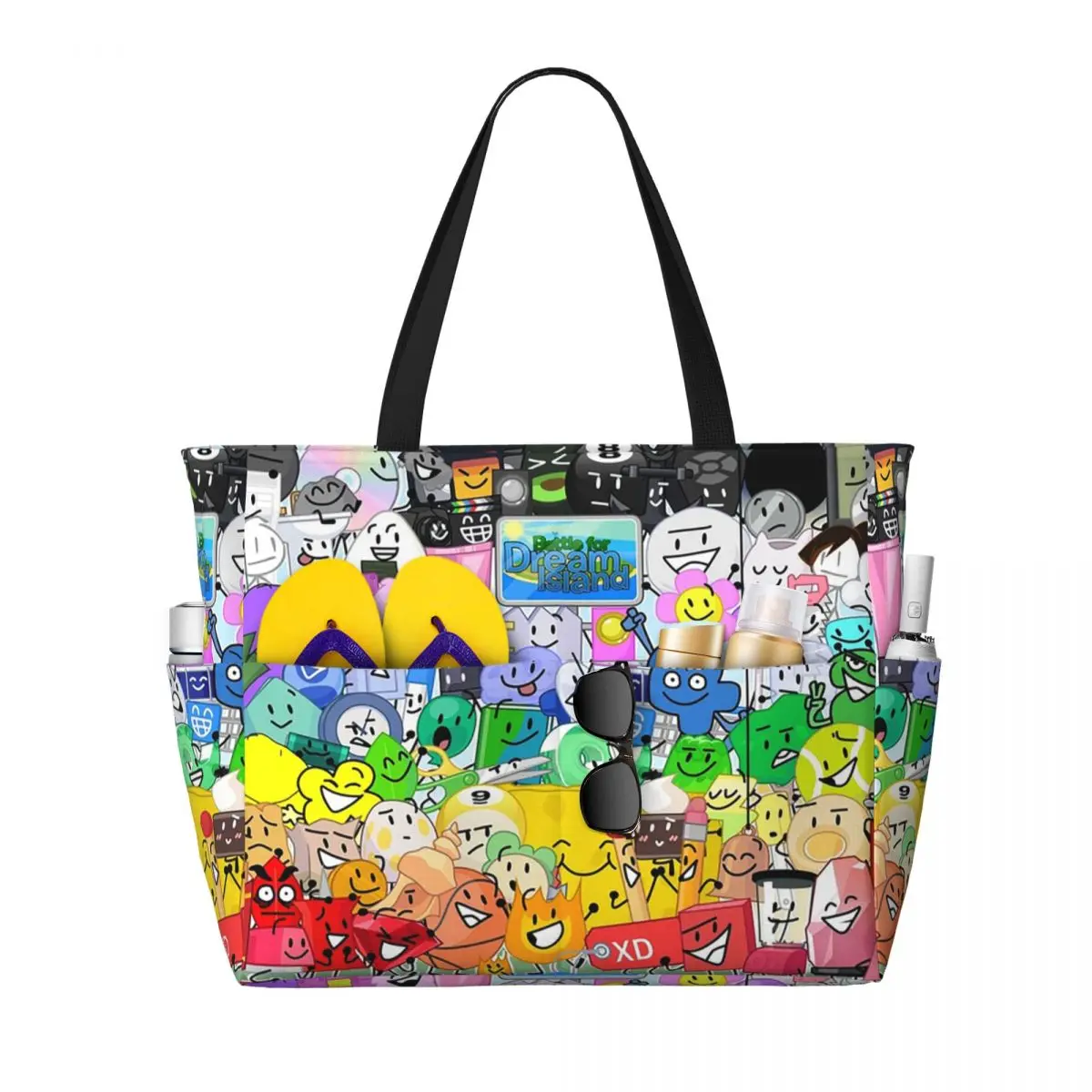 Yoga Fitness Group - BFDI Group Picture Strandtasche, Sporttasche, Yoga-Tasche,