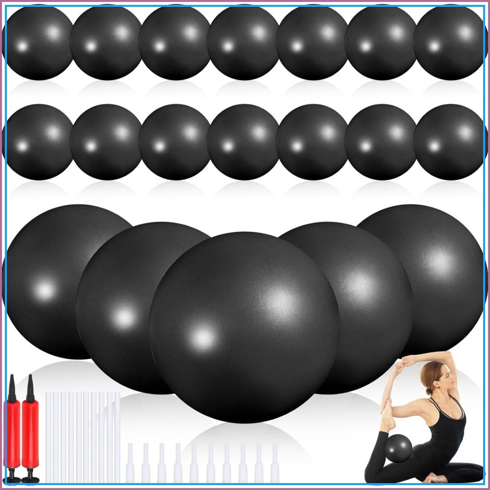 Yoga Fitness Class - 20 Stück 9 Zoll Mini-Yogabälle im