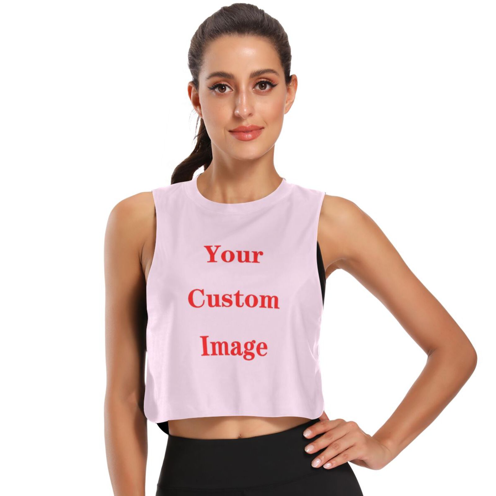 Yoga Fitness Images - Gym Tops Damen Sport Eisseide Top