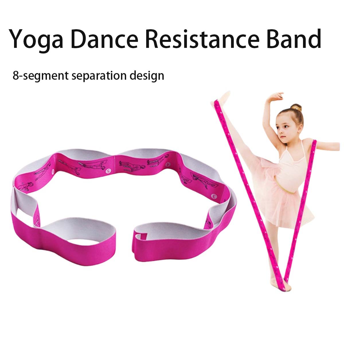 Yoga Fitness Images - 1 PCS Yoga Elastische Stretch Band