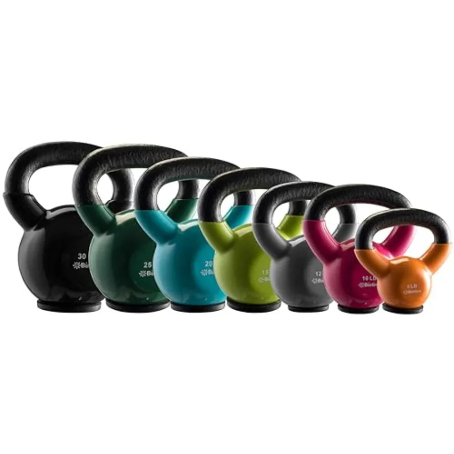 Kettlebell - Heimtraining Kettlebell-Sets - Gusseisen - Schwarz
