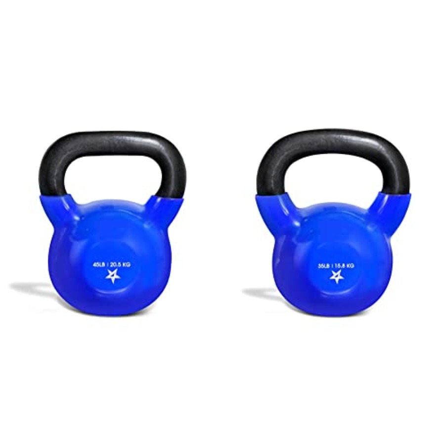 Kettlebell - Heimfitness Outdoor-Trainingsgeräte-Kombi: Slam Ball Kettlebell Plyo