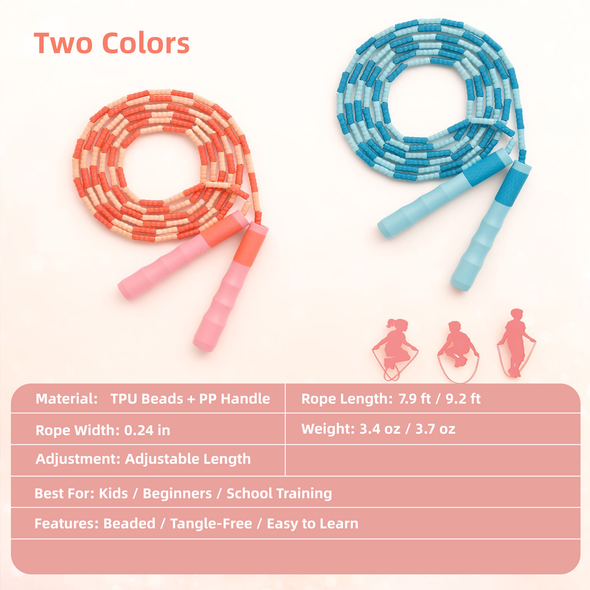 Perlen-Springseil für Anfänger – Speed Skipping Rope Bewertung und Preis