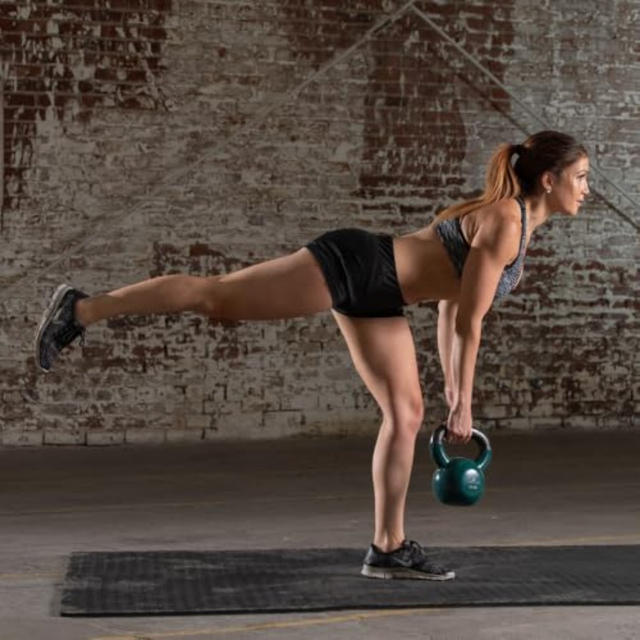 Vinyl-Beschichtete Gusseisen-K – Kettlebell Bewertung und Preis