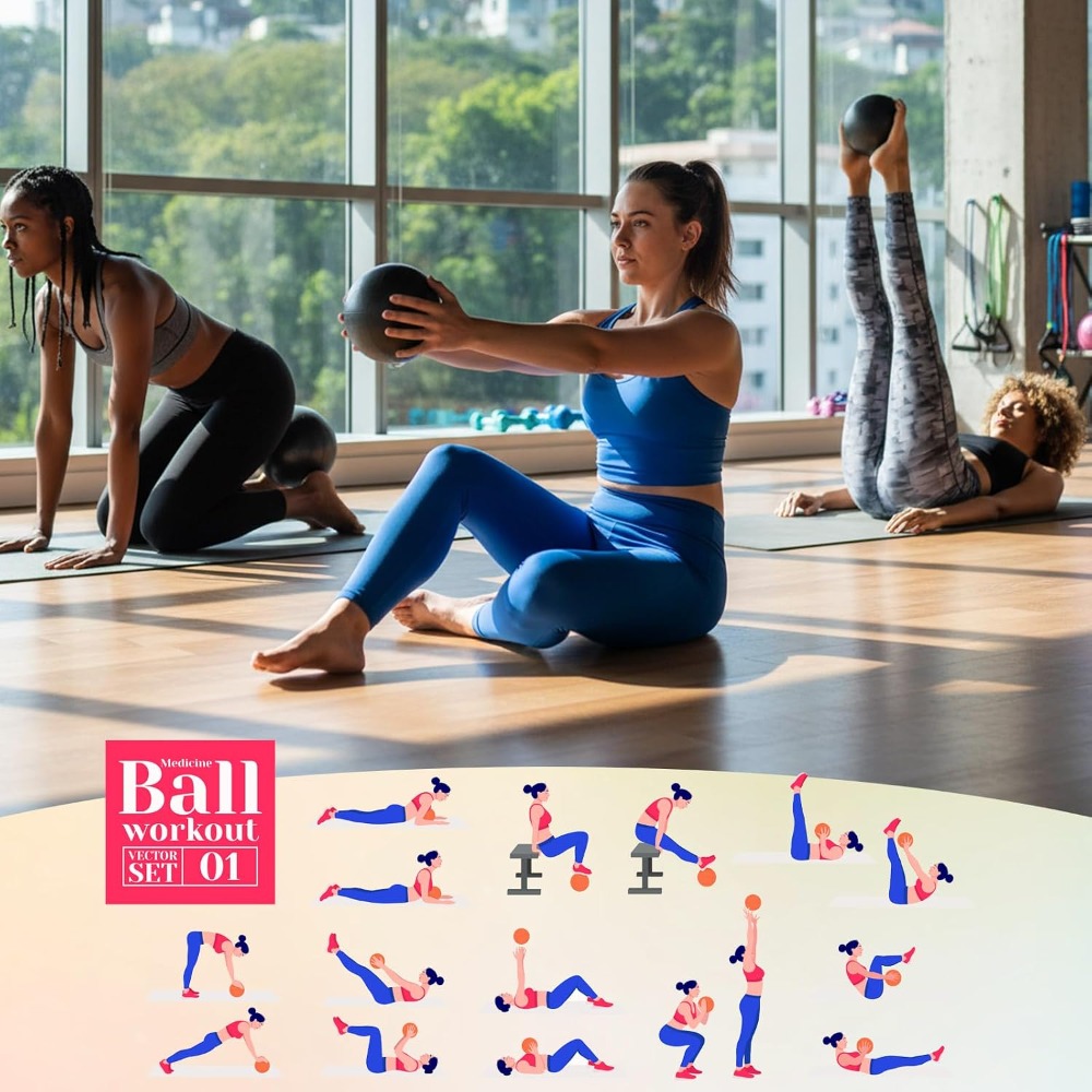20 Stück 9 Zoll Mini-Yogabälle – Yoga Fitness Class Bewertung und Preis