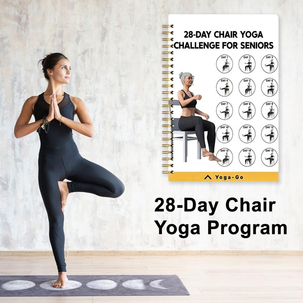 Dicker Papierplaner, glattes S – Yoga Fitness Wallpaper Bewertung und Preis