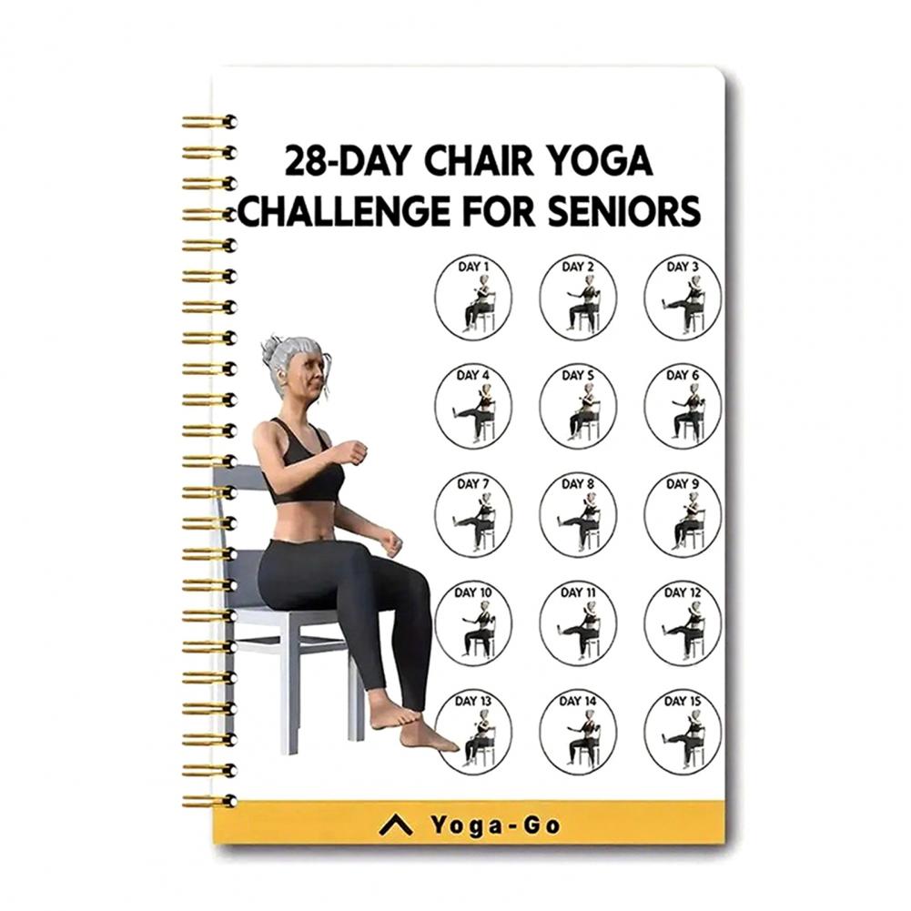 Dicker Papierplaner, glattes S – Yoga Fitness Wallpaper Bewertung und Preis