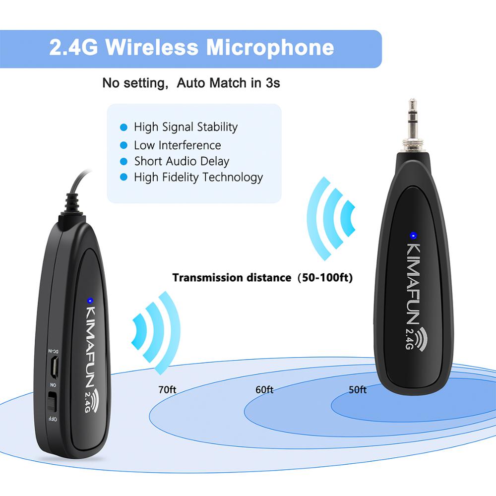 KIMAFUN 2.4G Wireless Headset  – Yoga Fitness Class Bewertung und Preis