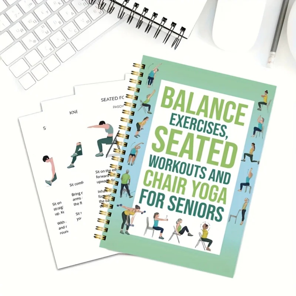 Stuhl-Yoga-Übungsheft für Seni – Yoga Fitness Journal Bewertung und Preis