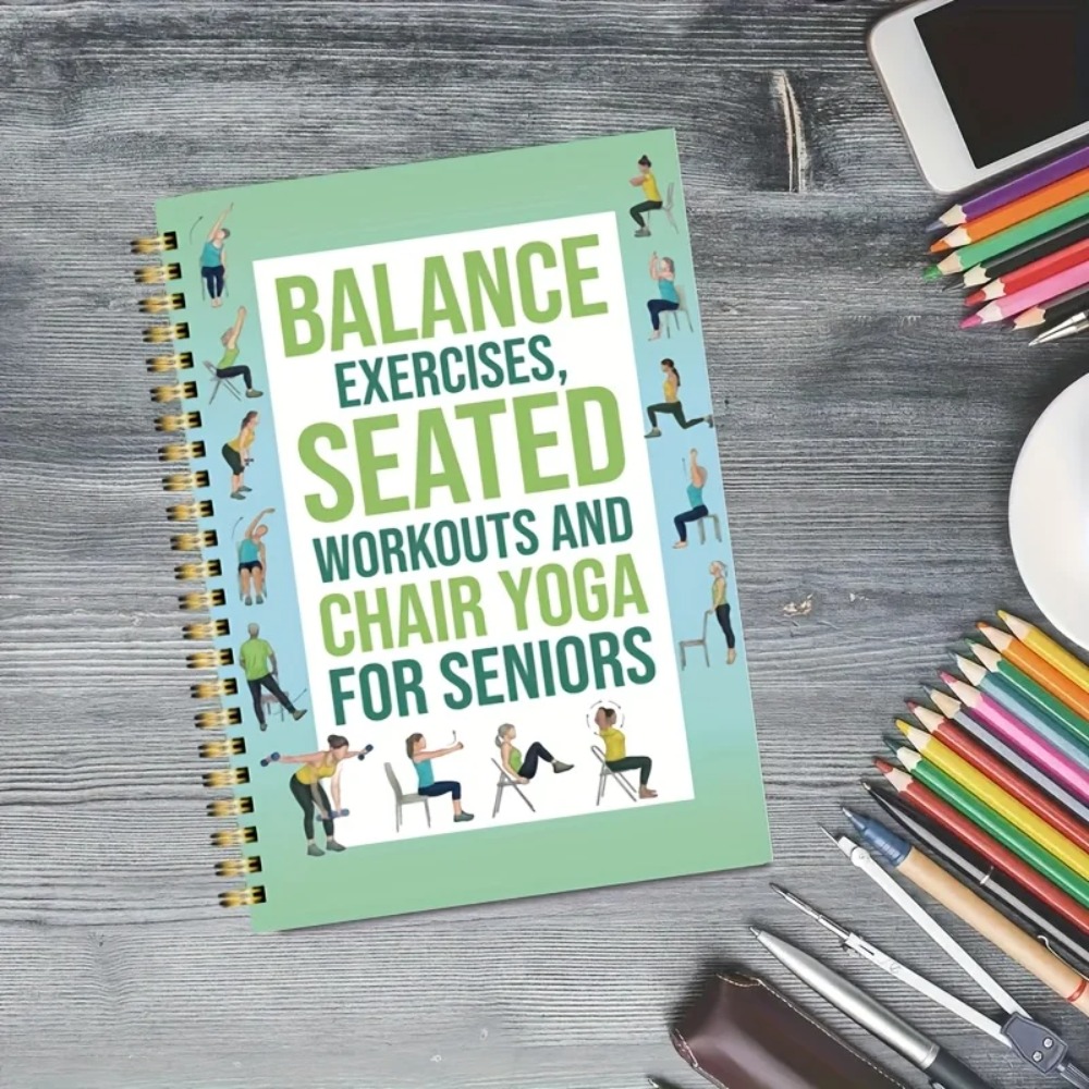 Stuhl-Yoga-Übungsheft für Seni – Yoga Fitness Journal Bewertung und Preis