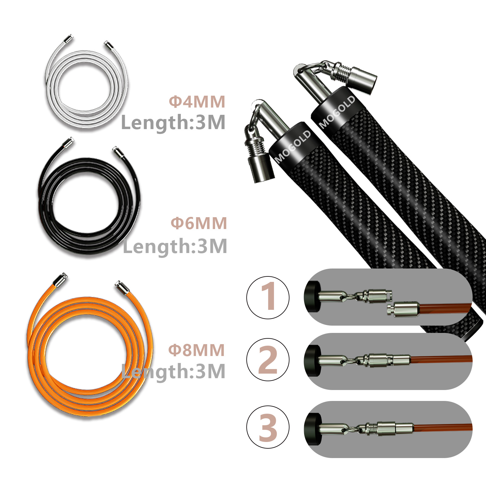 MOGOLD High-Speed-Springseil | – Speed Skipping Rope Bewertung und Preis