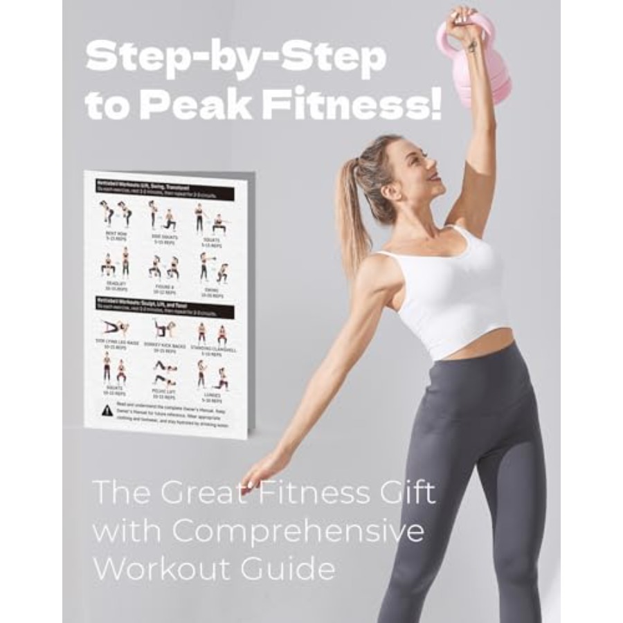 Heim-Pilates-Set Rosa Verstell – Kettlebell Bewertung und Preis