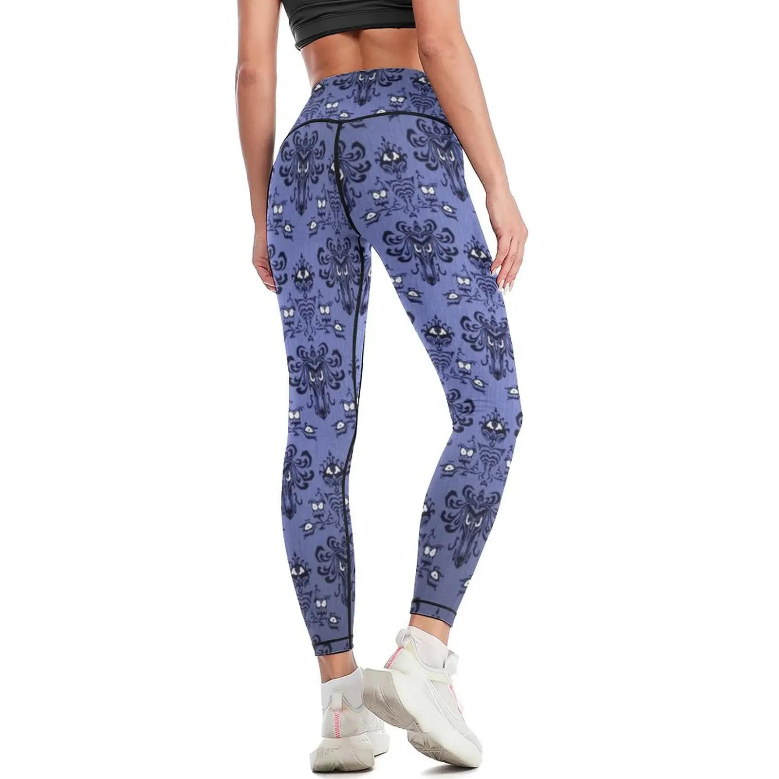 Haunted Mansion Tapeten-Leggin – Yoga Fitness Wallpaper Bewertung und Preis