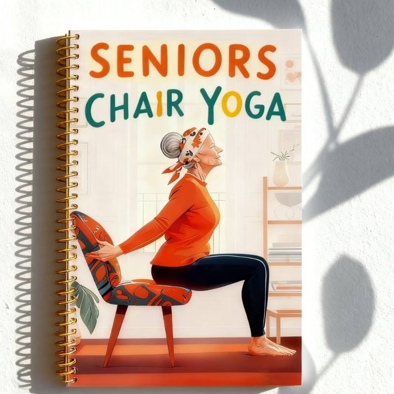 Stuhl-Yoga-Übungsheft für Seni – Yoga Fitness Journal Bewertung und Preis