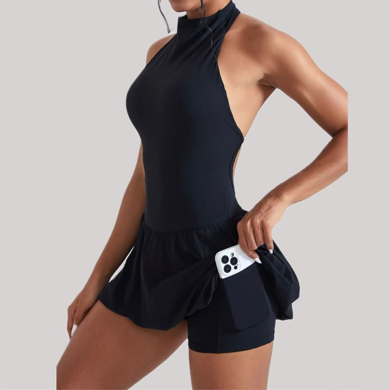 Ningyu High Neck Golf Tennis K – Yoga Fitness Group Bewertung und Preis