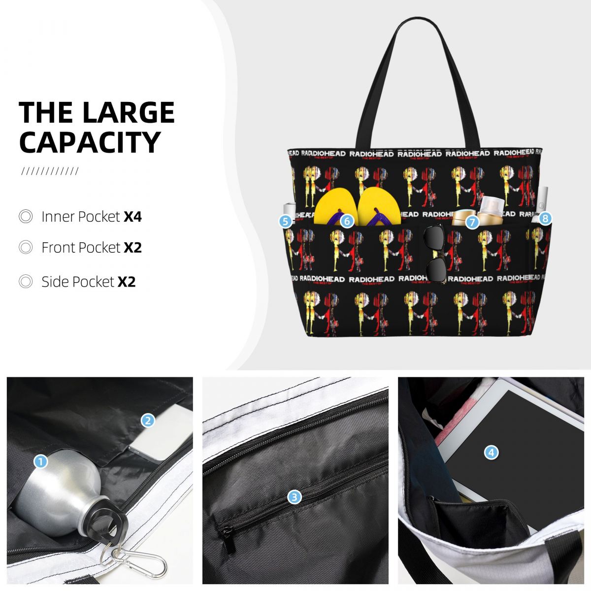 Radiohead Band Music Beach Tot – Yoga Fitness Music Bewertung und Preis