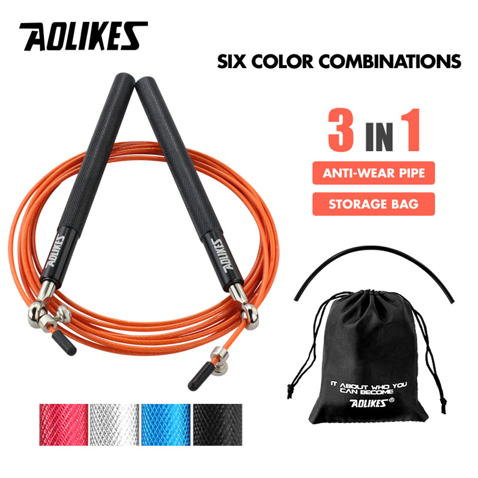 AOLIKES 1PCS Crossfit Geschwin – Speed Skipping Rope Bewertung und Preis